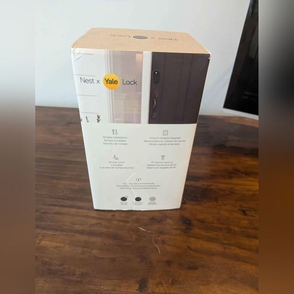 Nest x Yale - Smart Lock Wi-Fi Replacement Deadbolt with App/Keypad/Voice assist - Picture 3 of 4